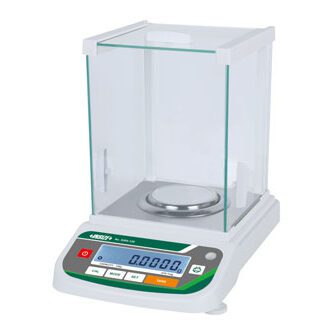 High-precision electronic balance with digital display for laboratory use