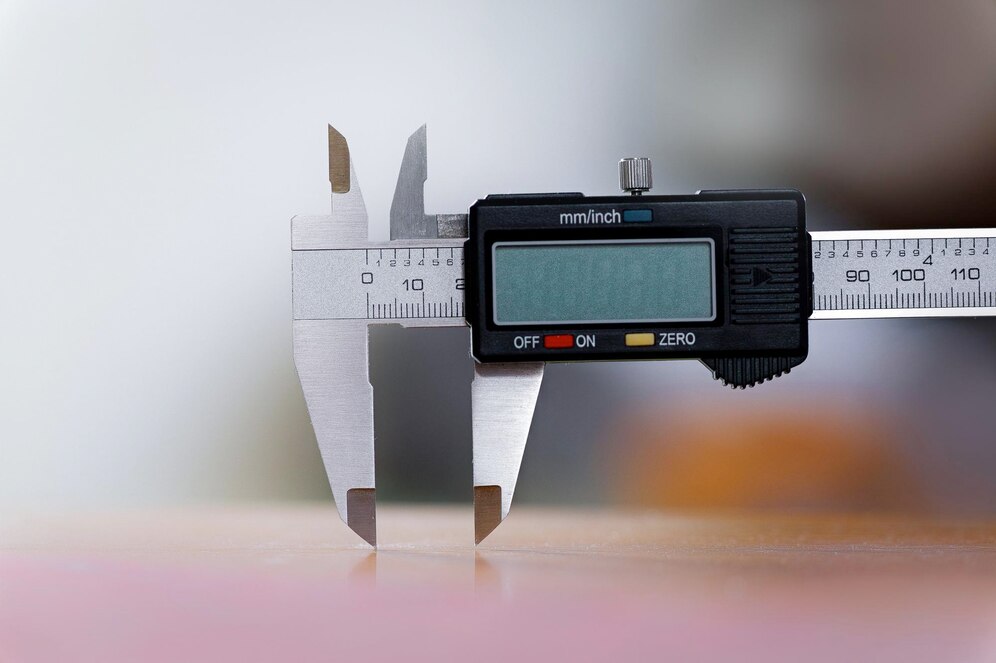 Replacing battery of a digital caliper to solve flickering display issue